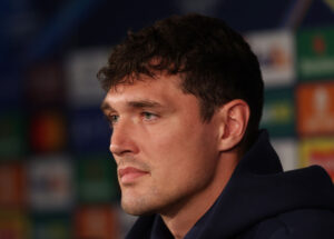 Andreas Christensen til pressemøde