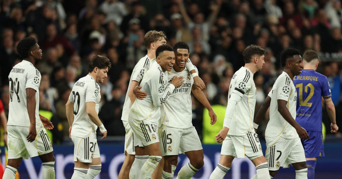 Real Madrid ondulerer Monaco med tenniscifre Foto: Violeta Santos Moura/REUTERS