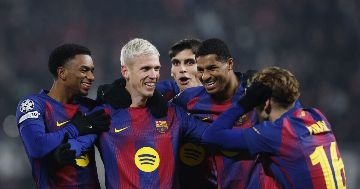 Barca overlever chokstart og tromler Slavia: Nu venter FCK Foto: David W Cerny/REUTERS