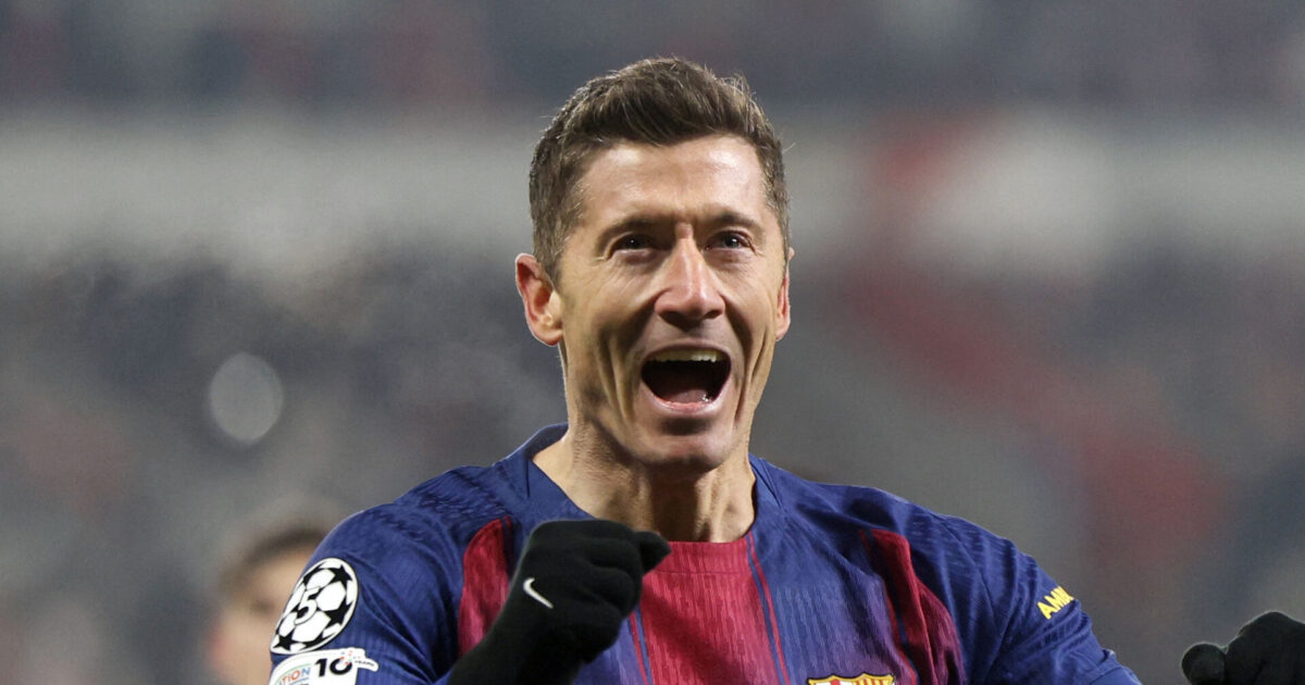 Lewandowski har talt FCK i omklædningsrummet Foto: Ritzau Scanpix/REUTERS