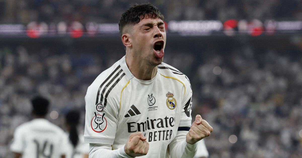 Real Madrid finaleklar efter Valverde-drøn Foto: Vincent West/REUTERS