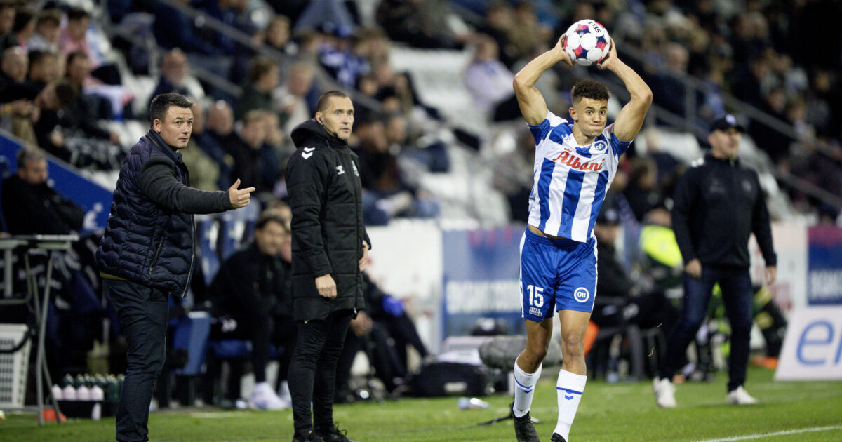 McCoy underskriver lang forlængelse i OB Foto: Bo Amstrup/Ritzau Scanpix