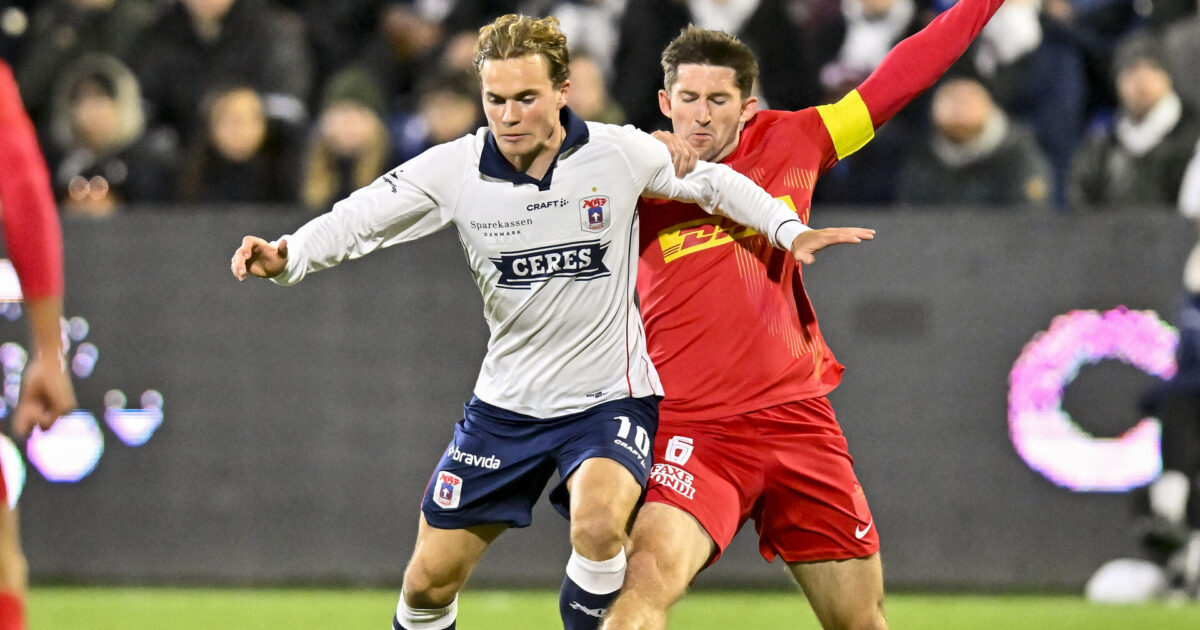 Nej tak – Arnstad vil ikke væk fra AGF Foto: Ernst van Norde/Ritzau Scanpix