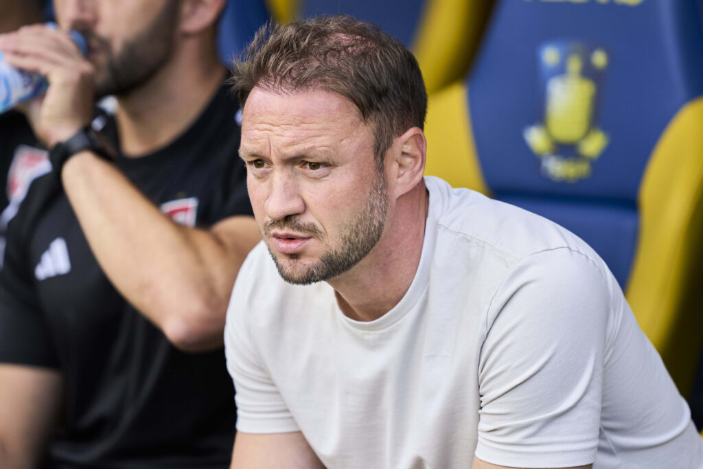 Ivan Prelec sidder på udskiftningsbænken i Brøndby