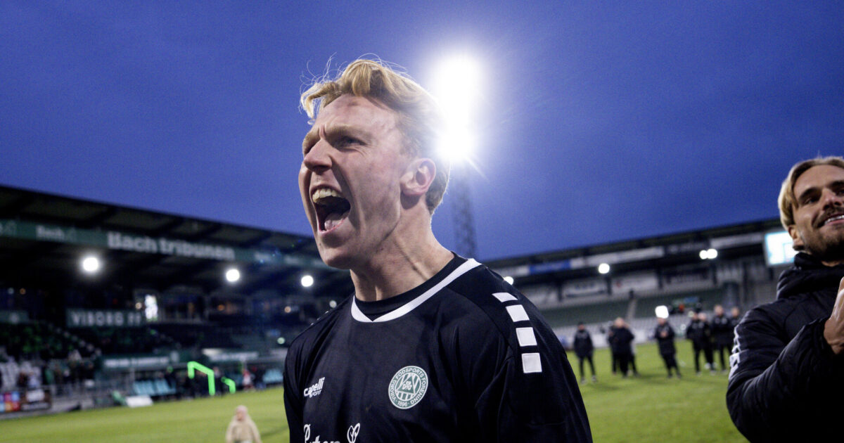 Viborg-keeper frisk på noget nyt: Vi under alle et eventyr Foto: Bo Amstrup/Ritzau Scanpix