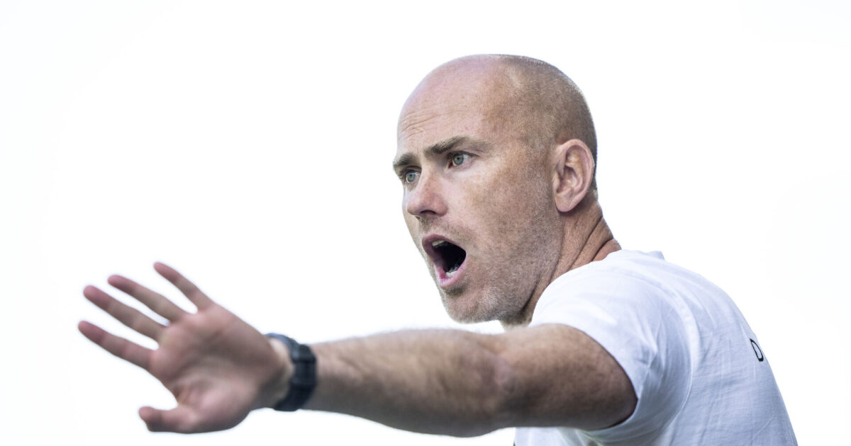 Kaoskamp sender Berthel Askou ud i pokalmørket Foto: Bo Amstrup/Ritzau Scanpix