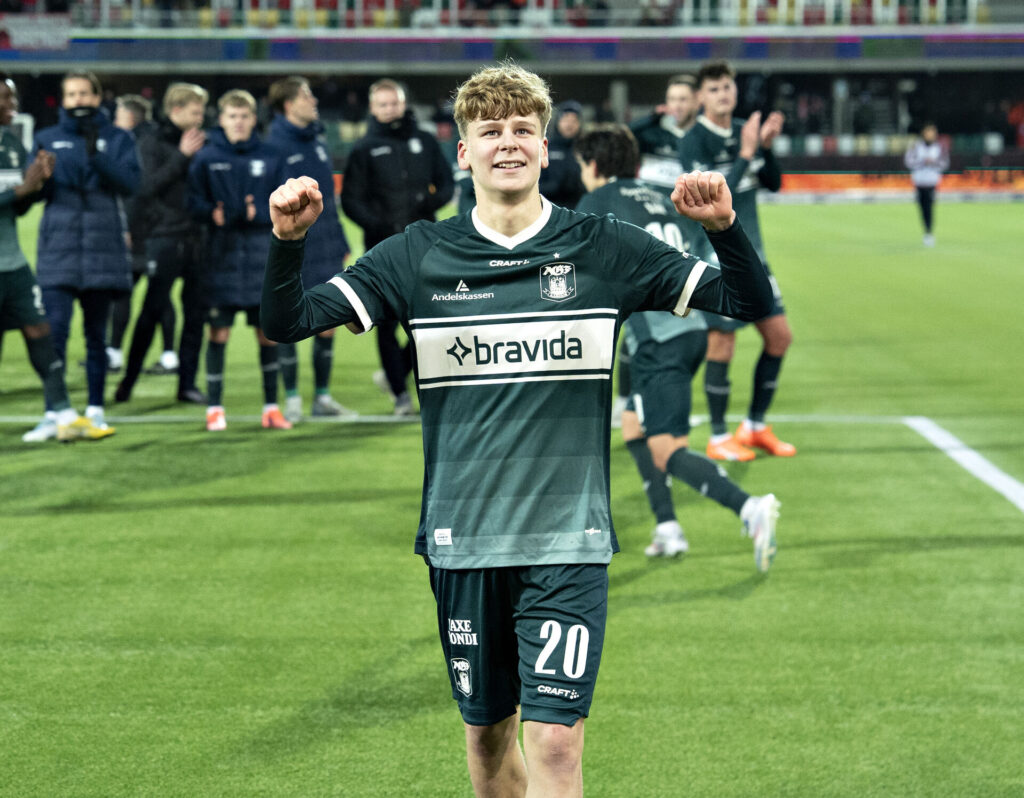 Tómas Óli Kristjánsson i superligaen for AGF