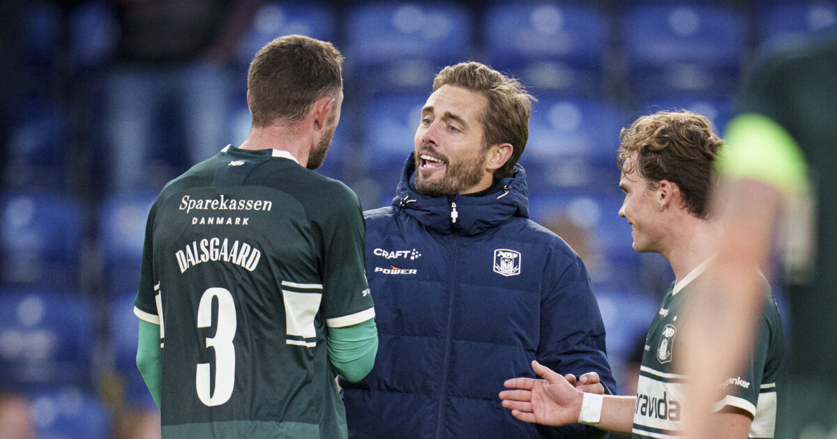 Bekymrende for AGF: Profiler udgår  med skader Foto: Liselotte Sabroe/Ritzau Scanpix