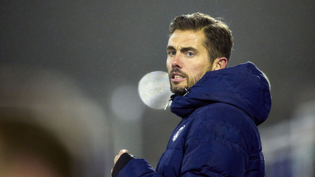 AGF's cheftræner Jakob Poulsen