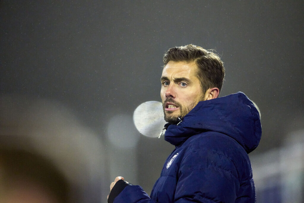 AGF's cheftræner Jakob Poulsen