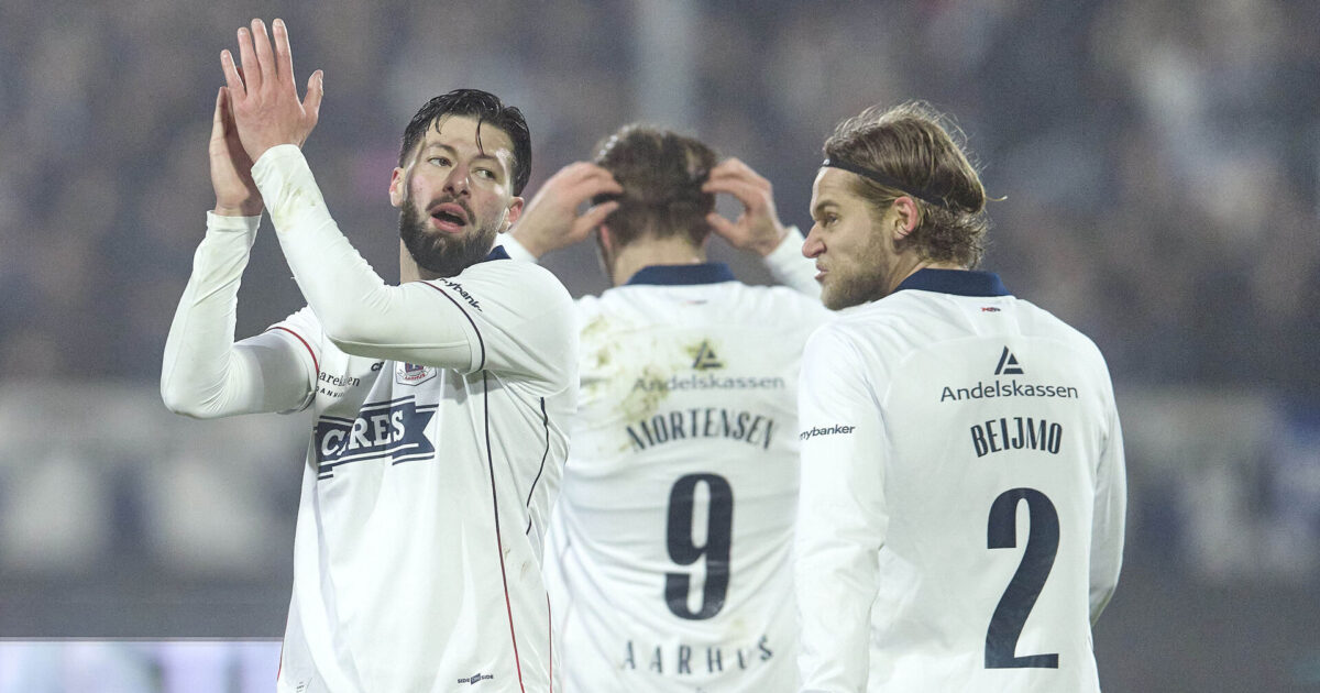 AGF-profil scorede kongekasse: De andre kaldte det et ‘lykketræf’ Foto: Mikkel Berg Pedersen/Ritzau Scanpix