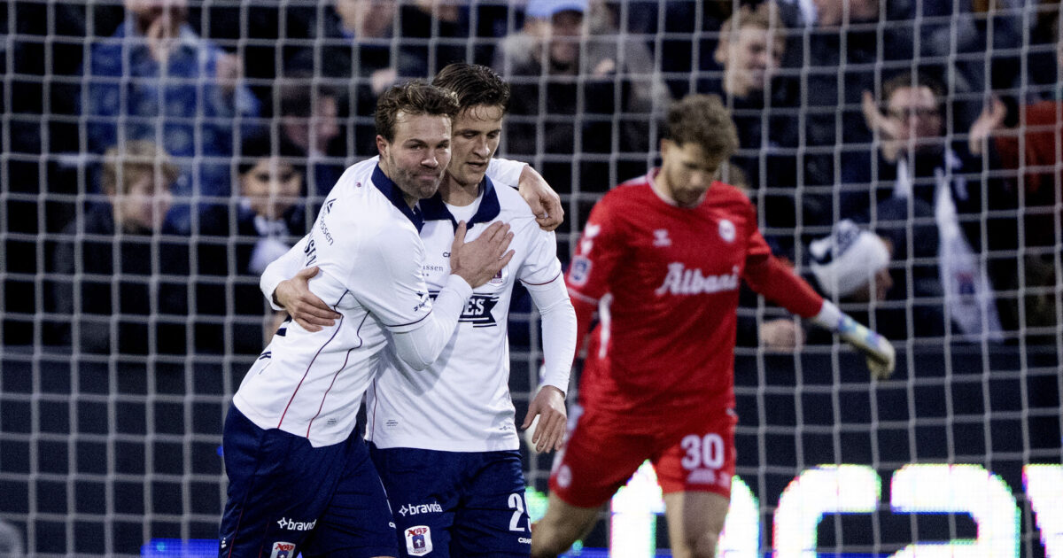 AGF-stjerne rundede vild milepæl – Poulsen vil tale med CV Foto: Bo Amstrup/Ritzau Scanpix