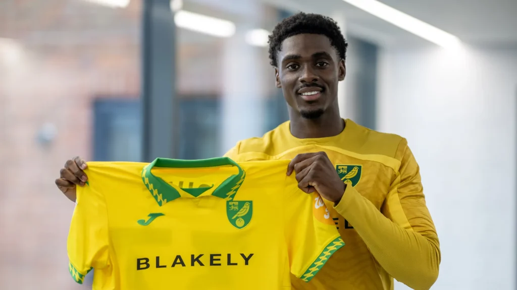 Mohamed Toure præsenteres i Norwich City.
