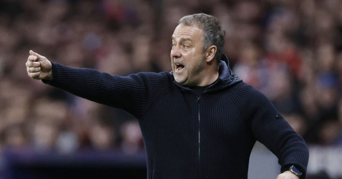 Hansi Flick trods afklapsning: Ikke slut endnu Foto: Oscar Del Pozo / AFP / Ritzau Scanpix