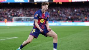 Fermin jubler over scoring for Barca.