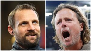 Bo Svensson og Bo Henriksen i samme billede sammen.