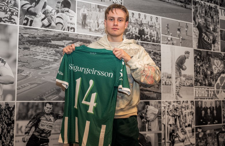 Isak Andri Sigurgeirsson præsenteres i Viborg FF.