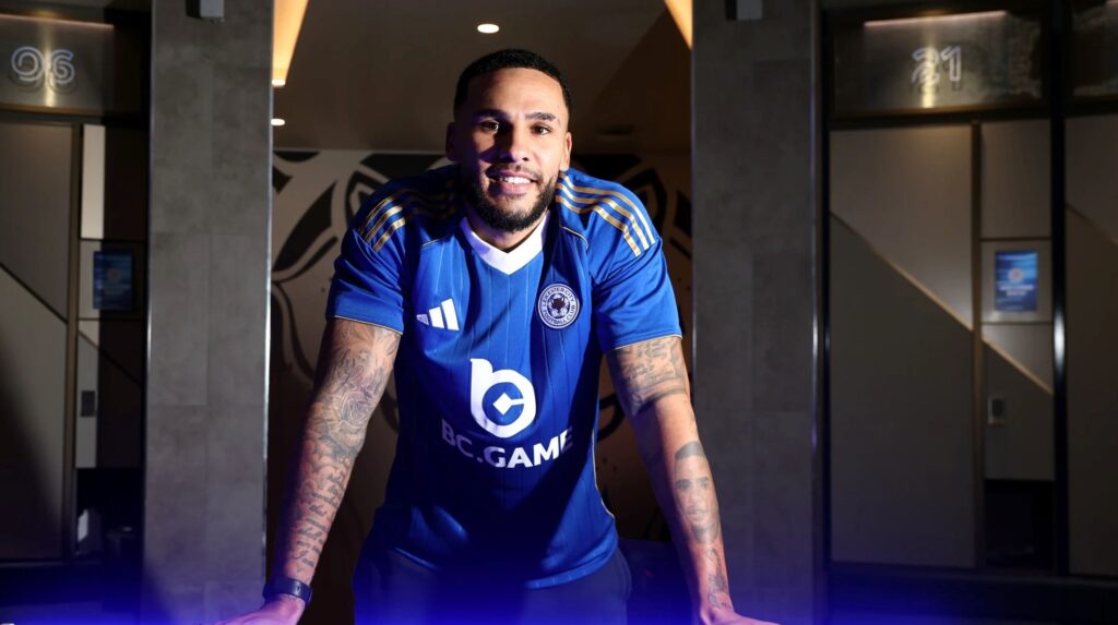 Jamaal Lascelles præsenteres i Leicester City.