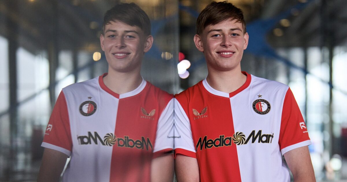 Luca Dahl Tomasson forlænger i Feyenoord Foto: Feyenoord