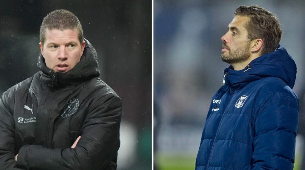 Mike Tullberg og Jakob Poulsen side om side.