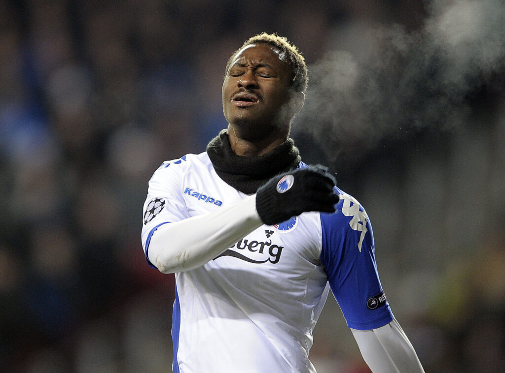 Dame N'Doye ærgrer sig