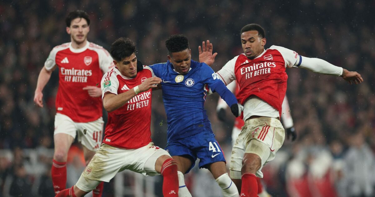 Første Carabao Cup-finalist fundet på Emirates Foto: Adrian Dennis/AFP/Ritzau Scanpix