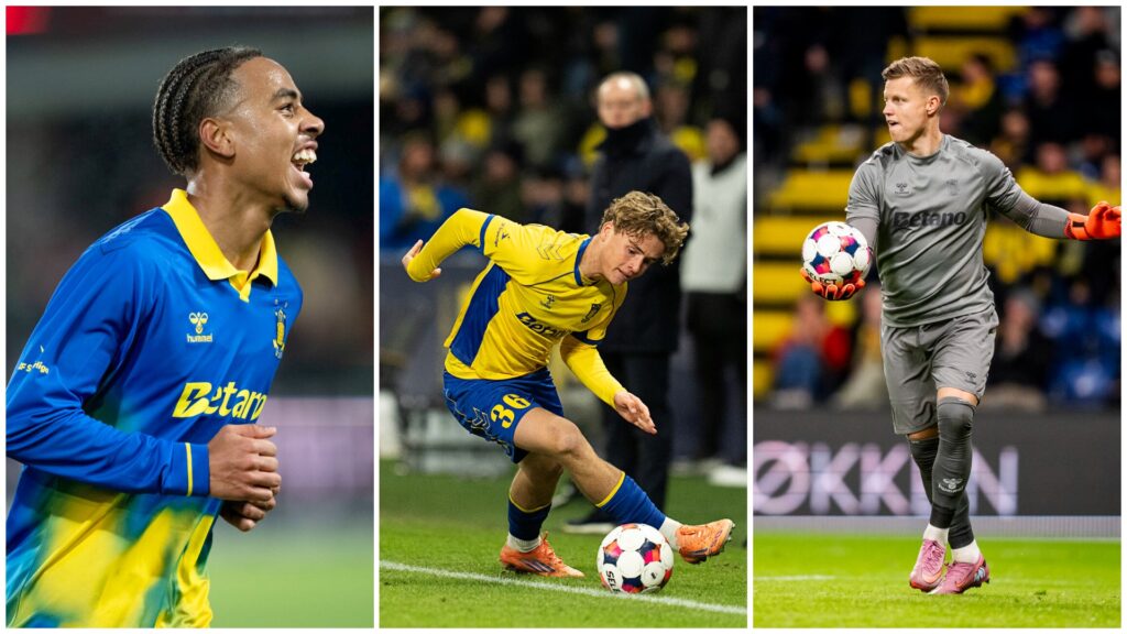 En collage af Viggo Poulsen, Patrick Pentz og Noah Nartey