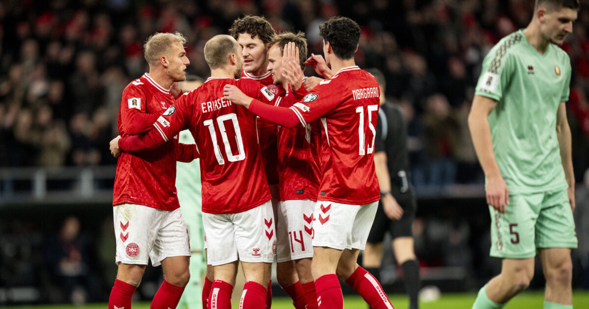 Lodtrækning: Danmark og Norge skal i krig Foto: Ida Marie Odgaard/Ritzau Scanpix