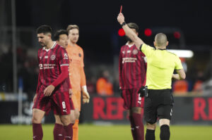 Rødt kort til Martin Erlic