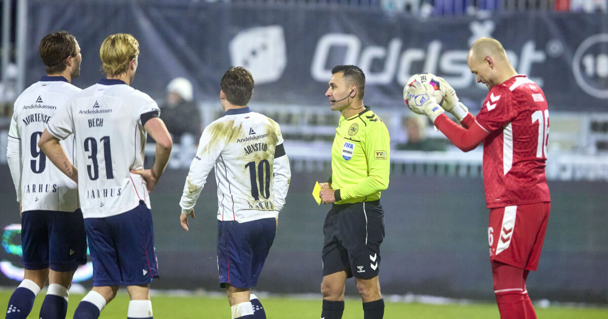 DBU erkender: Der blev lavet en fejl i AGF-OB Foto: Mikkel Berg Pedersen/Ritzau Scanpix