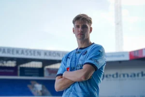 Örn i Randers' trøje