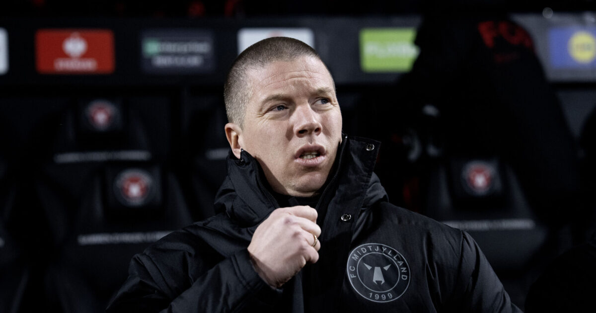 Tullberg slår fast: Kigger slet ikke på AGF Foto: Bo Amstrup/Ritzau Scanpix