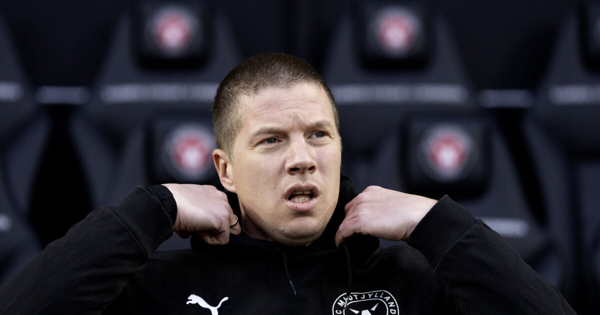 Tullberg ryster posen: Midtjylland-profil ude af pokalbrag Foto: Bo Amstrup / Ritzau Scanpix