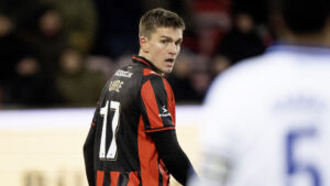 Mikael Uhre spiller for FC Midtjylland