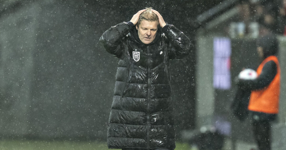 Rødt kort blev dyrt for FCN: Kan være vi spørger til det Foto: Henning Bagger/Ritzau Scanpix