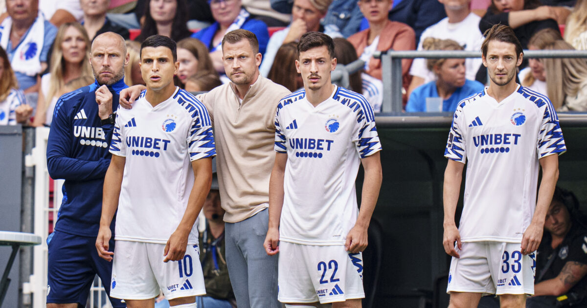 Ydmyget før FCK-skæbnekamp: – Kollektiv off day Rasmus Falk i tiden i FC København. Foto: Liselotte Sabroe/Ritzau Scanpix