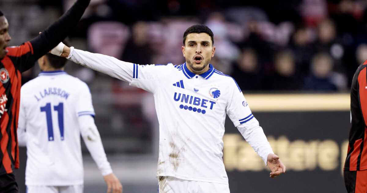 Midt i FCK-krise: Det er mærkeligt for os spillere Foto: Bo Amstrup/Ritzau Scanpix