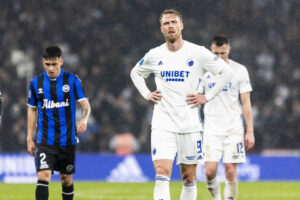 Nicolai Jørgensen i aktion for FCK.