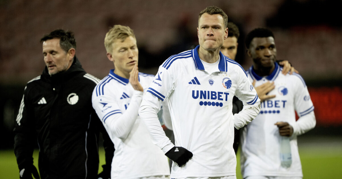Fiaskoen lurer: Sådan kan rivalerne hælde FCK ud af top-6 Foto: Bo Amstrup/Ritzau Scanpix