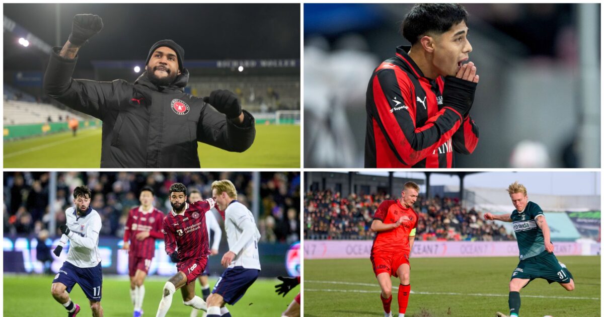 Knuser rivalerne på rundens hold Mikkel Berg Pedersen/Ritzau Scanpix og Claus Fisker/Ritzau Scanpix, Frank Cilius/Ritzau Scanpix og Bo Amstrup/Ritzau Scanpix