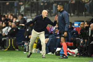 Jesper Sørensen under Vancouver Whitecaps' kamp i Champions Cup.