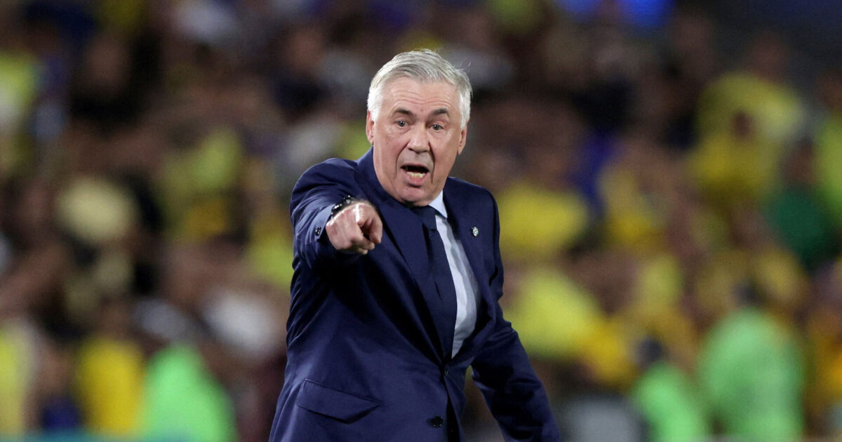 Ancelotti vil forlænge kontrakten med fire år Foto: Ritzau Scanpix/REUTERS