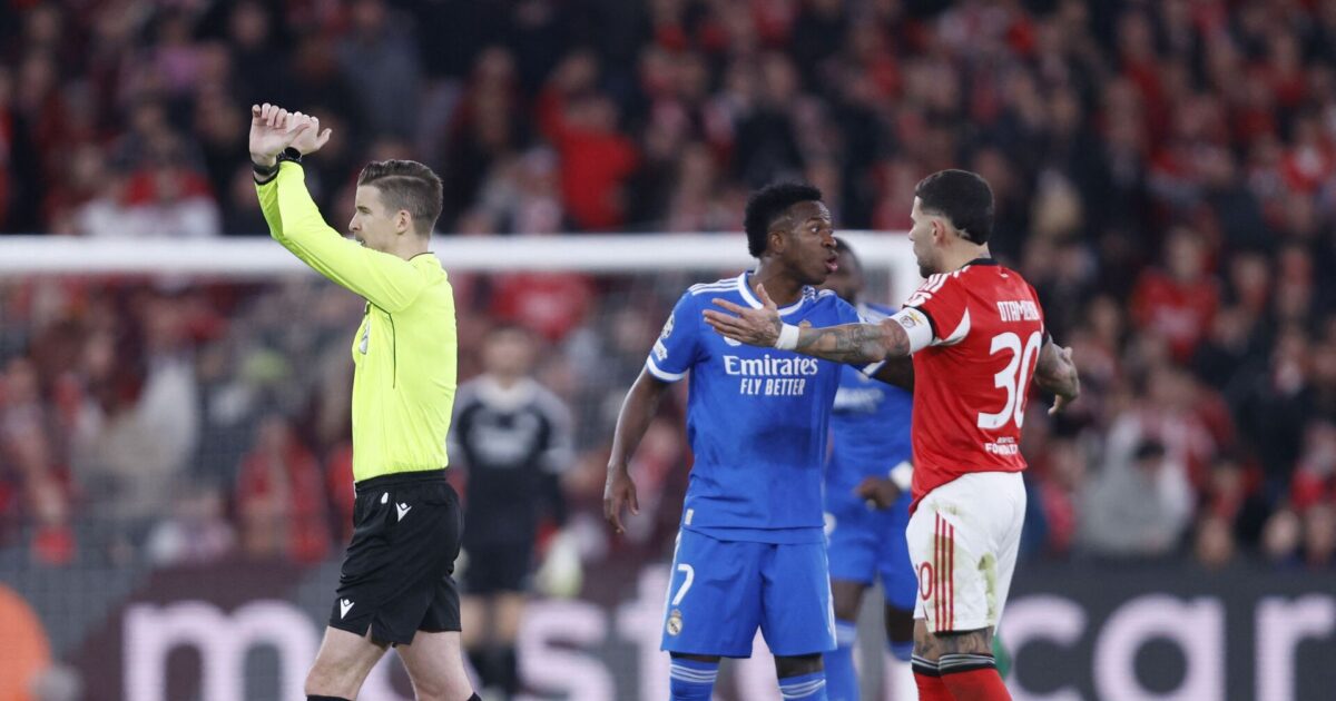 Racisme-protokol og tordendrøn i Real-revanche Foto: Filipe Amorim / AFP / Ritzau Scanpix