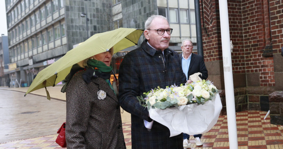 Sepp Piontek begraves: Fodboldlegender siger farvel Foto: Robert Wengler/Ritzau Scanpix