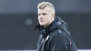 Jacob Dehn under træning.