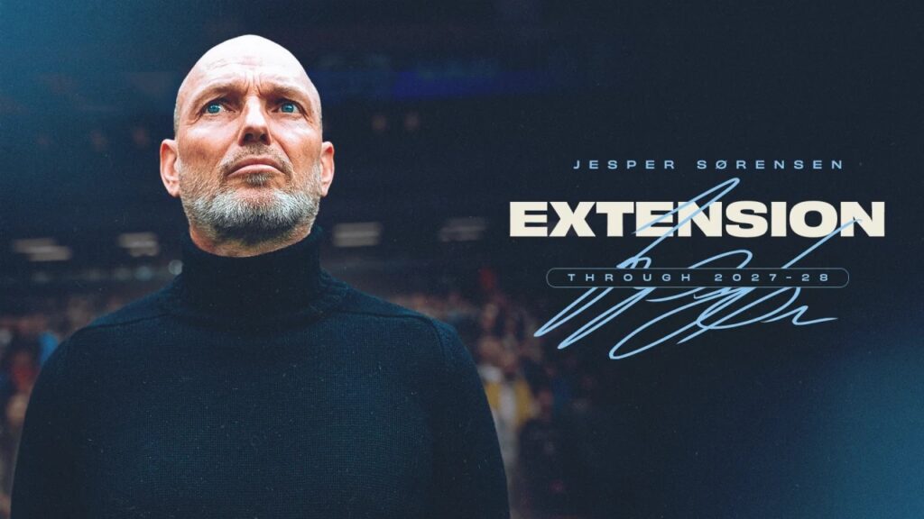 Jesper Sørensen forlænger med Vancouver