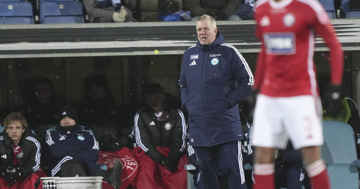 Straffespark frustrerer Kent Nielsen: Det er tyndt Foto: Claus Fisker/Ritzau Scanpix