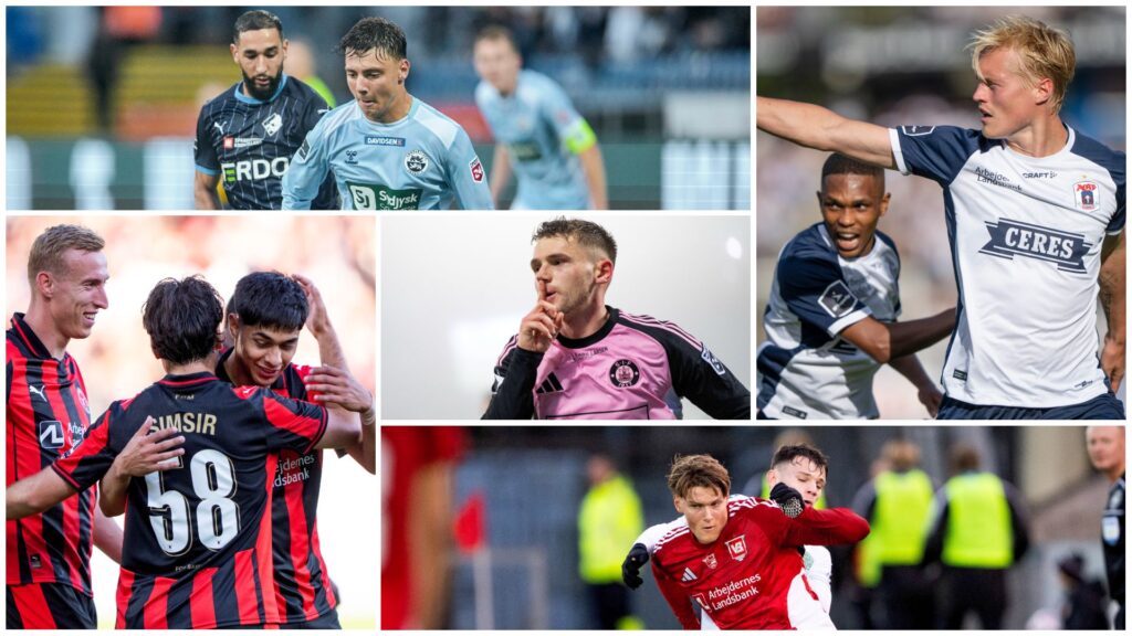 FCM AGF Hyseni Simsir Links Bech Osorio