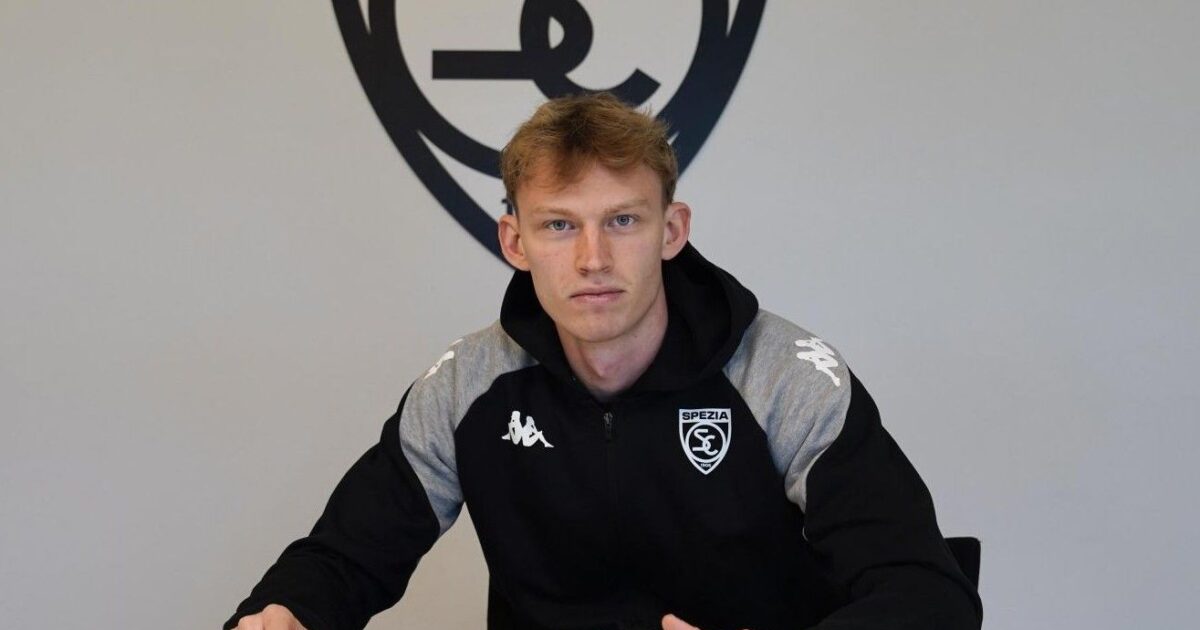 Officielt: Laurs Skjellerup tager et skridt ned i Italien Foto: Spezia Calcio