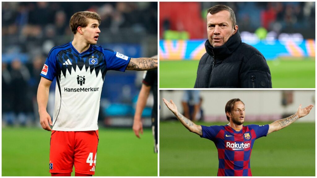 Luka Vuskovic, Lothar Mattäus og Ivan Rakitic.